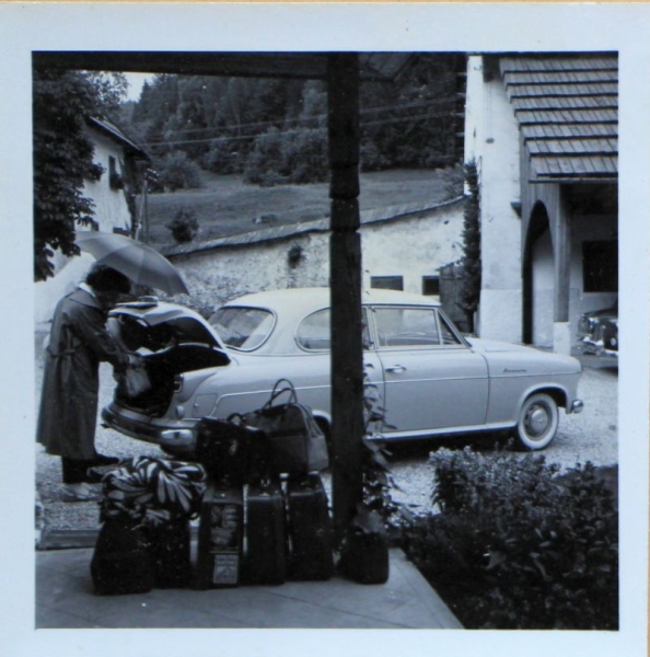 Borgward Isabella at Italy 1954 fifty Factoryphotos (1080)